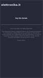 Mobile Screenshot of elettronika.it